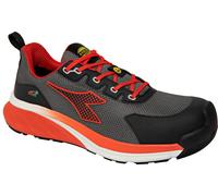 Diadora Utility Vortex DA2 Low S1PS, calzado de seguridad unisex 35 EU female Gris Oscuro/Rojo