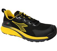 Diadora Utility Vortex DA2 Low S3S, botas de seguridad unisex 37 EU female Negro/Amarillo