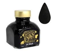 Diamina Bote de tinta para pluma estilográfica, 80 ml, color negro