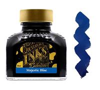 Diamine Botella de tinta Majestic Blue de 80 ml