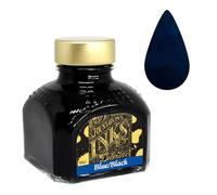 Diamine Botella de tinta para pluma estilográfica azul/negra de 80 ml