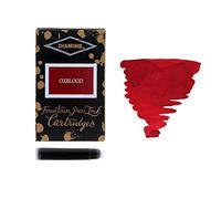 Diamine Cartuchos de tinta para pluma estilográfica Oxblood