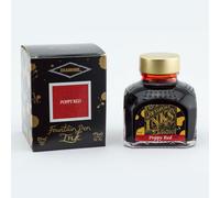 Diamine - frasco de tinta de pluma estilográfica de 80 ml turquesa, color rojo