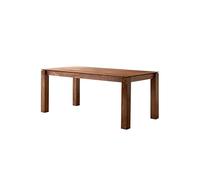 DIANXI Mesa de Comedor Moderna Mesa de Comedor Rectangular pequeña Nogal Negro for Restaurante, cafetería, hogar, Mueble Cocina for Sala Estar, también Adecuada for Escritorio Estudio