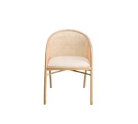 DIANXI Silla de Dormitorio Nueva Silla China Retro con Respaldo, de Comedor ratán for cafetería B&, Escritorio y creativos for el hogar Ocio