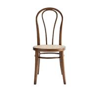 DIANXI Silla de Dormitorio Silla de Comedor escandinava, Silla Escritorio, Ocio for el hogar, Taburete Oficina Moderno y Sencillo ratán, Restaurante con Respaldo