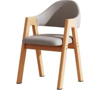 DIANXI Silla de Dormitorio Silla de Comedor nórdica, Sencilla y Moderna, con Respaldo for Dormitorio, for niñas, for Maquillaje, Estudio, Escritorio, Taburete