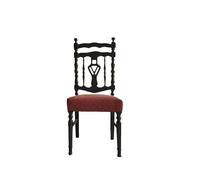 DIANXI Silla de Dormitorio Silla de Comedor Retro Francesa, Estilo Americano, Suave, for Uso doméstico, for café, Restaurante, con Respaldo, for Escritorio
