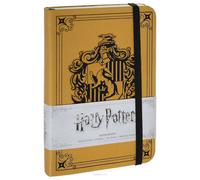 Diario Encartonado De Harry Potter Hufflepuff Con Rayas De Insight Editions