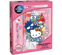 Diário Hello Kitty + caneta mágica + caneta topper