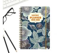 Diario Planner, 5-Year Coil Bound Datebook & 2026-2030 Monthly Planner for School, Students, Business, Work, Desk Organization, Scheduling, Goal Setting, and Long-Term Planning