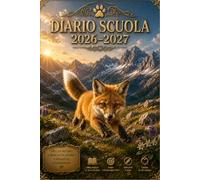Diario Scuola 2026 / 2027: Agenda scolastica, Elementari,Media, Superiori per ragazza e ragazzo | La Settimana Su Una Doppia Pagina | Da settembre 2026 a luglio 2027 | Formato A5.