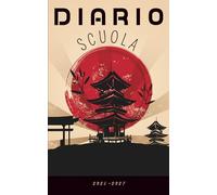 Diario scuola 2026 2027 Giappone: Pianificatore giornaliero per ragazze e ragazzi | Materiale scolastico medie elementari superiori università Copertina Anime manga