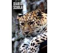 Diario Scuola 2026 2027: Leopardo - Agenda Scolastica Giornaliera Per Bambina e Bambino, Elementari, Primaria, Media, Superiori | da Settembre 2026 ad Luglio 2027
