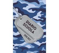 Diario scuola 2026 2027 Militare: Pianificatore giornaliero per ragazze e ragazzi | Materiale scolastico medie elementari superiori università Copertina militare