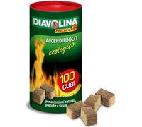 Diavolina - Pastillas de encendido ecológico, 100 unidades