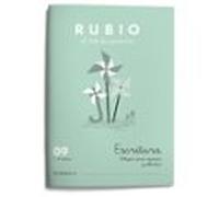 dibujos rubio cuaderno de escritura nº 09