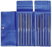 Dick 21002020 200/2 aguja Archivos (Pack de 12), azul/gris, juego de 12 piezas