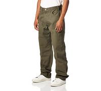Dickies DU336 BR 34R Weatherford - Pantalón (127 cm), Color marrón, Verde (Moss), 32W/30L