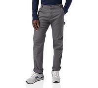 Dickies Men's Tough MAX Duck Carpenter Pant, Stonewashed Slate, 36 34