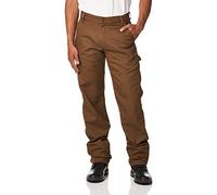 Dickies Men's Tough MAX Duck Carpenter Pant, Stonewashed Timber, 36 32