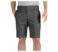 Dickies Pantalón Corto de Trabajo Flexible de 11 Pulgadas, Gris Grava V1, L