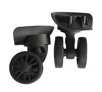 Dickly 2 uds A89 Ruedas de Equipaje de Repuesto Rueda Suave silenciosa 360 rotación reparación Ruedas giratorias Maleta Ruedas para Bolsa de Viaje carritos