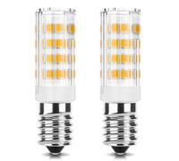 DiCUNO Bombilla LED E14, Blanco cálido 3000K, 3W, 410lm, Pack de 2