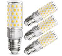 DiCUNO Bombilla LED E27 Maíz 10W, Equivalente halógena 130W, 1400lm, Luz neutra 4000K, No regulable, 230V, Casquillo E27 estándar, Ahorro de energía, Pack de 4