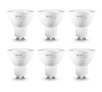 DiCUNO ProOE Bombilla LED GU10, 5W=35W, CRI98, 5000K, 340lm, Pack de 6