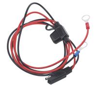 Didiseaon Cable Sae a Tipo, Cable de Extensión para Paneles Solares, Cobre, Negro, Fusible Integrado, Resistente Intemperie, Flexible, para Panel Solar