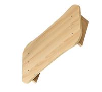 Didiseaon Reposapiés Debajo del Escritorio de Madera Inclinado, Taburete Compacto para Oficina y Hogar, Soporte Ergonómico para Pies y Ahorro de Espacio
