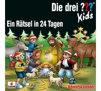 Die Drei ??? Kids Adventskalender-Ein Rätsel in 24 Tagen (CD) (Importación USA)