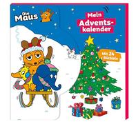 Die Maus Mein Adventskalender: 24 Büchlein in wiederverschließbarer Box I Ab 3 Jahre