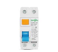 Diferencial Auto Rearmable 2P 16A 63A 10mA 30mA 100mA 6KA RCCB RCD 230V disyuntor de corriente Residual electromecánico interruptor de seguridad diferencial Diferencial Auto Rearmable(2Pole 10mA,25A)