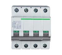 Diferencial Rearmable Disyuntor Magnético Térmico En Miniatura, Interruptor De Aire Eléctrico, 400VAC, 50HZ, 6KA, MCB Carril DIN, Tipo Exportación Original C 4P 40A
