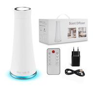 Difusor de aceites Esenciales sin Agua con luz Nocturna, Ideal para Habitaciones de hasta 140 m². 4 ajustes de Temporizador, 3 Niveles de Intensidad. (XL)