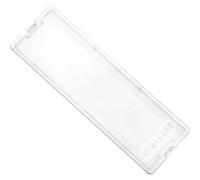 Difusor de Luz ANAKEL HOME 15,5 x 6 cm Compatible con Campanas Fagor, Aspes y Edesa - Repuesto Transparente de Plástico Resistente