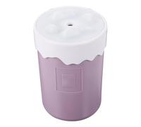 Difusor Humidificador de Aromaterapia USB 450ml Púrpura Portátil | ABS y Pc, 5v 1a y 2w, Niebla Fina Continua o Intermitente, para Casa y Coche