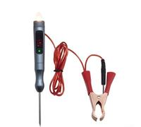Digital Auto Circuit Tester Pen 3-48 V, voltímetro para coche, camión y maquinaria de construcción, prueba de polaridad, prueba de seguridad, carcasa de aluminio robusta con sonda de acero inoxidable
