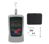 Digital Force Gauge 50N Mini Push Pull Tester Meter Multi Functional High Accuracy Built in Sensor for Quality Control Lab Workplace Aluminum Alloy