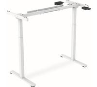 DIGITUS DA-90431: Estructura para escritorio, ajustable en altura, color blanco