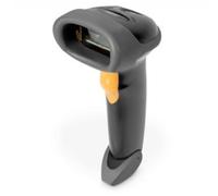 Digitus Escáner de códigos de barras 2D bidireccional 200 escaneos/s, USB-RJ45 2 m, con soporte