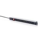 DIGITUS Regleta de 19 Pulgadas - 12 x IEC C13