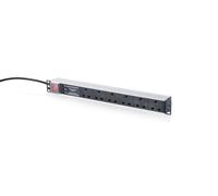 DIGITUS Regleta de 19 Pulgadas - 6 x Tipo G - versión para el Reino Unido