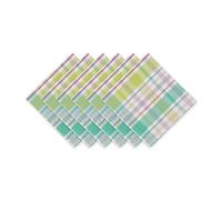 DII 100% algodón, Juego de 6 servilletas básicas de 50,8 x 50,8 cm