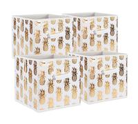 DII (11x11x11x11) Piña Oro Set de 4, 11x11x11x11