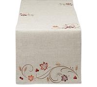 DII Decoraciones de Mesa de otoño Decoración Interior, Acción de Gracias, Camino de Mesa, 14 x 108, Trigo otoñal