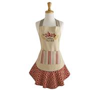 DII Delantal de cocina para mujer de otoño y Acción de Gracias, lazos ajustables de cintura larga, reunirse