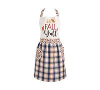 DII Delantal impreso, tela, It's Fall Y'all, 40 x 31